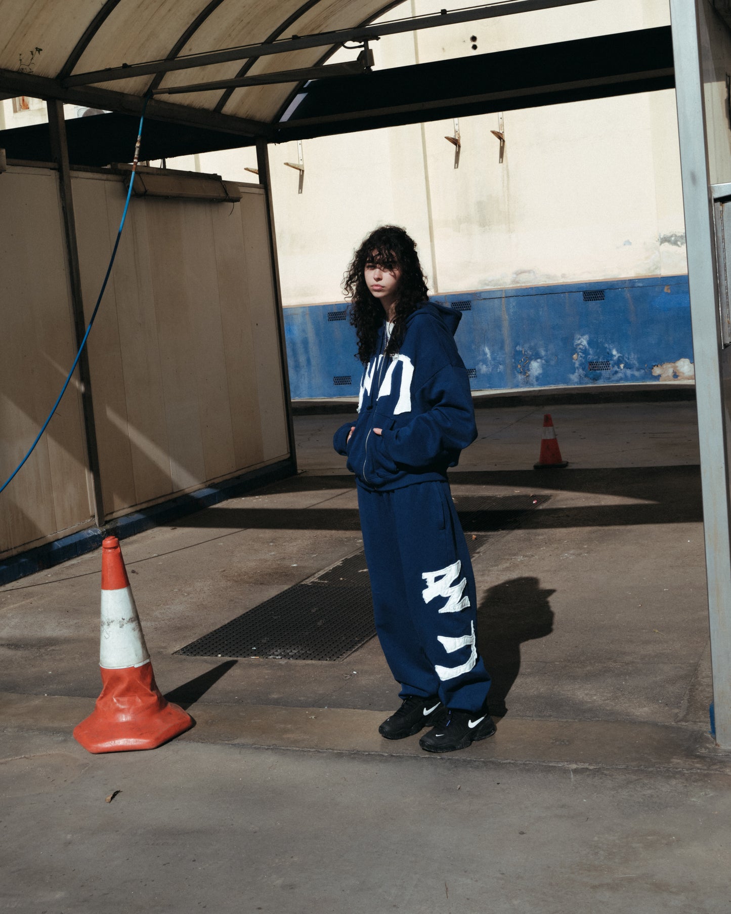 "ANTI" TROUSERS BLUE