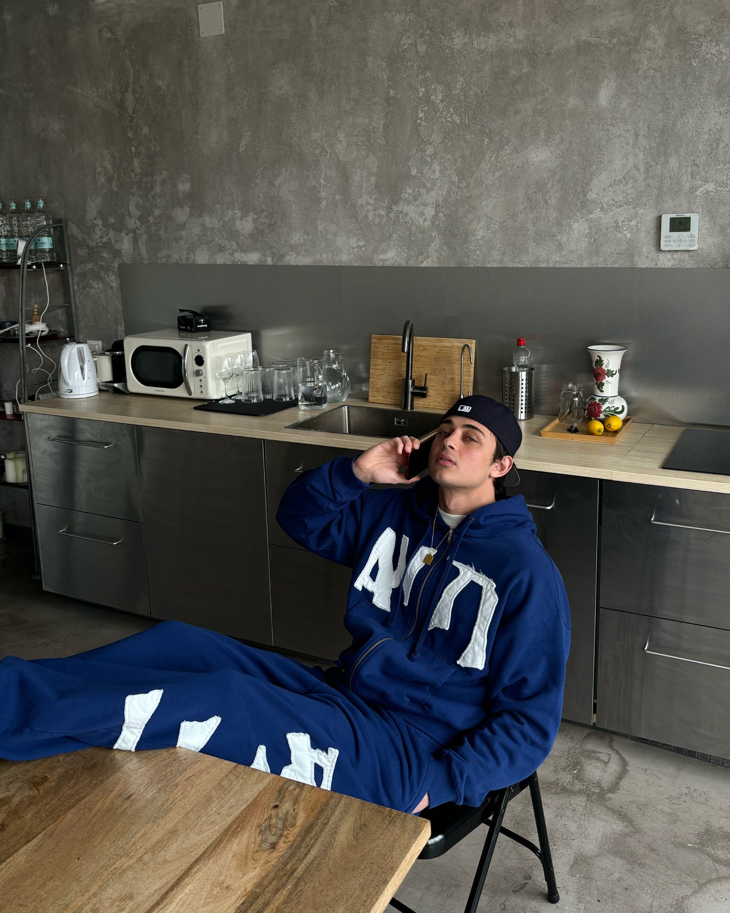 "ANTI" TROUSERS BLUE